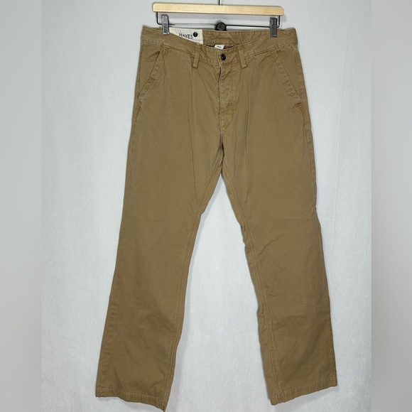 Rare! GAP Men's 1969 Hayes Khaki Button Fly Casual Pants - 34 X 34 - Picture 1 of 5
